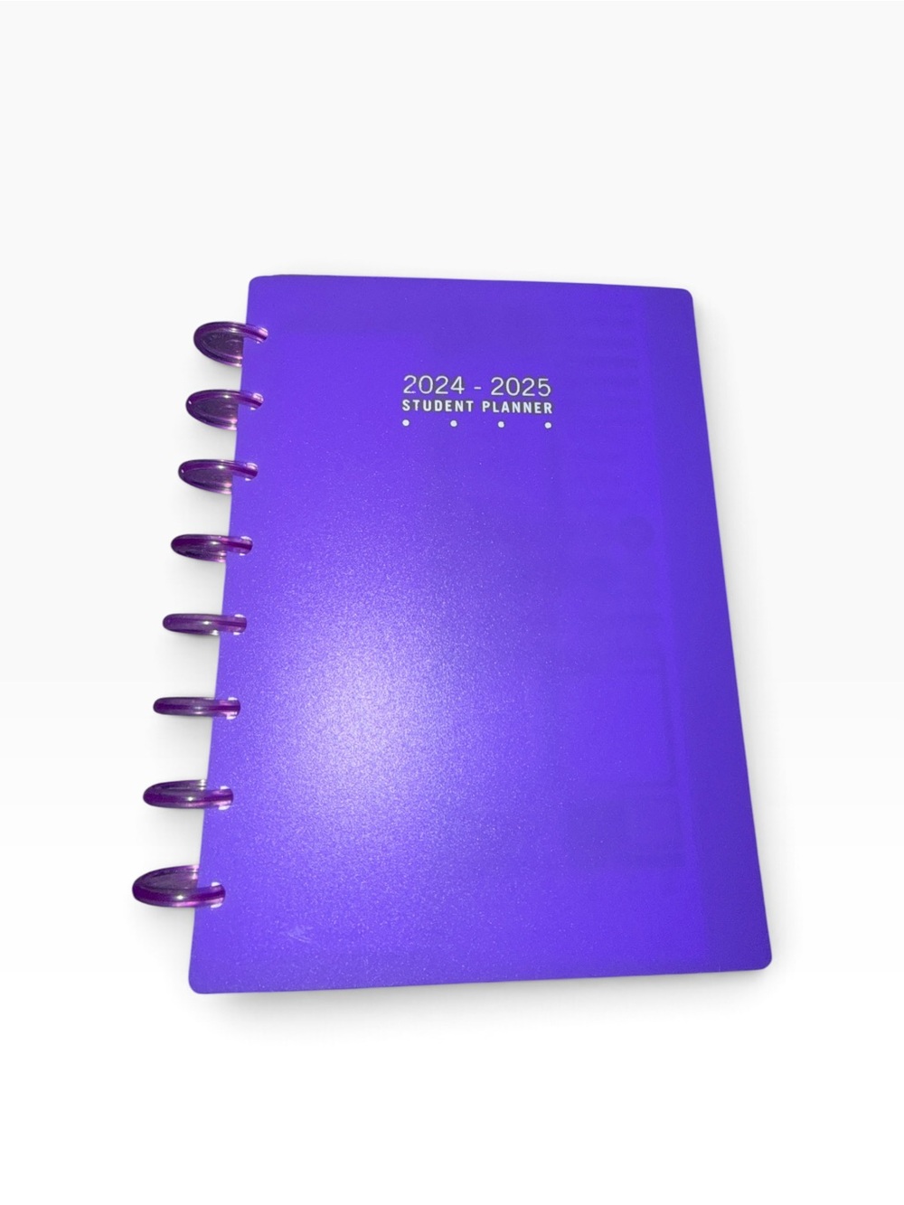 Tul Custom Discbound Student Planner Purple Poly Cover